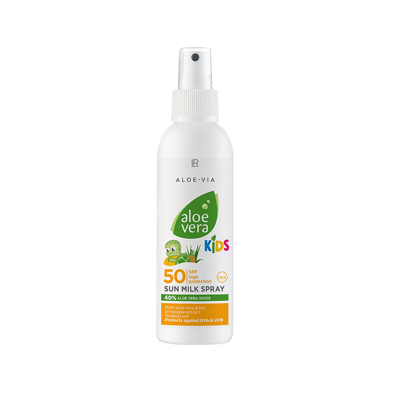 Aloe Vera Сонцезахисне молочкоспрей для дітей