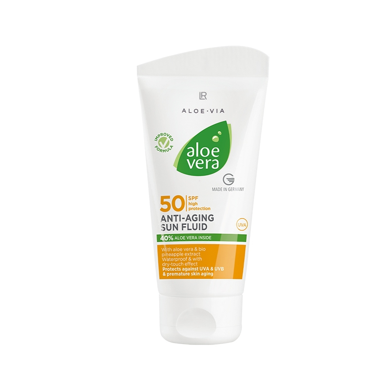 Aloe Vera Сонцезахисний антивіковий флюїд
