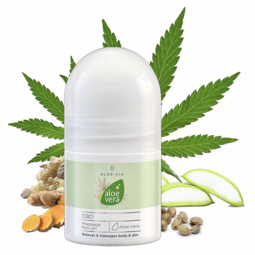 Aloe Vera CBD Кульковий масажер
