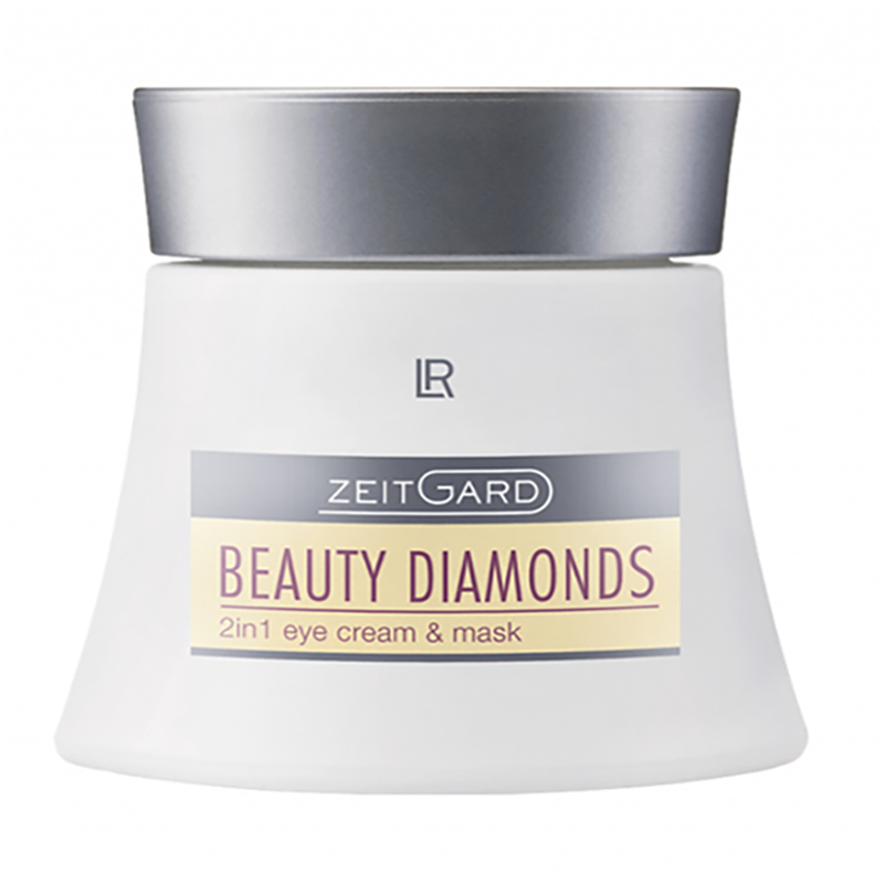 Beauty Diamonds Крем-маска для повік 2в1